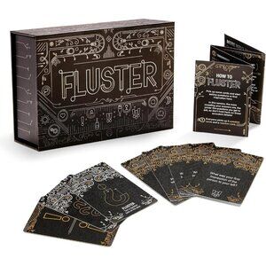 FLUSTER Ice Breaker & Conversation Cards for Adults 126 Fun Party Questions